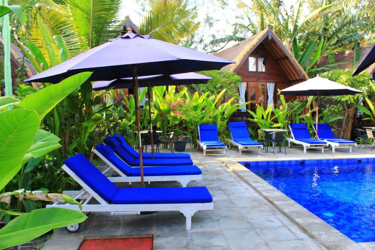 Turtle Beach Hotel Gili Air Exterior photo